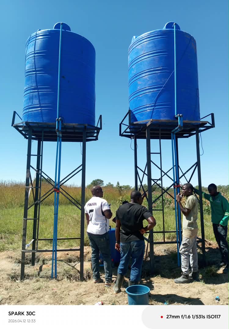 Borehole repairs in Zimbabwe
